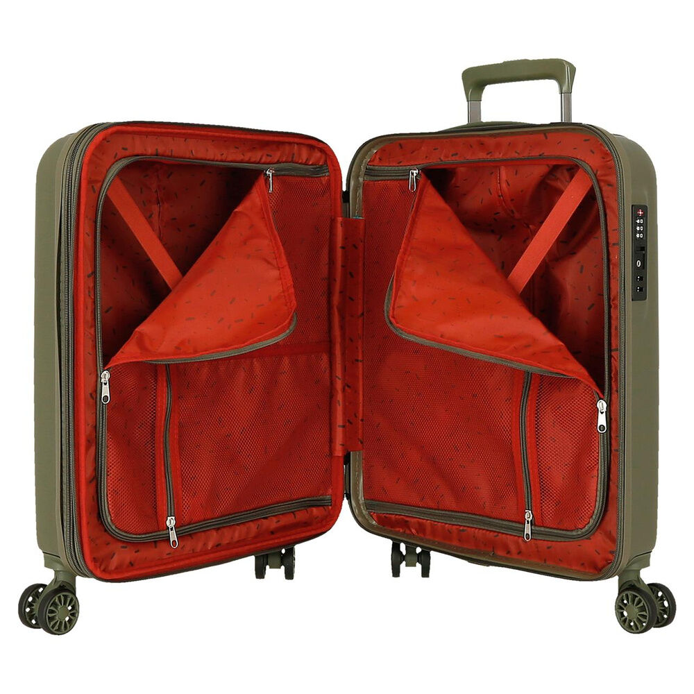 Star Wars Green ABS Ryggsäck med Hjul suitcase set 55/65cm