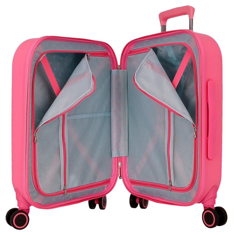 Disney Stitch Lekfullt Set 2 ABS Ryggsäck med Hjul Resväskor 55-70cm