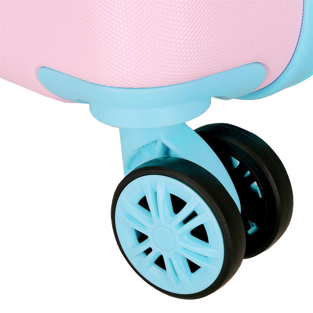 Hello Kitty Kuromi Current Mood ABS Ryggsäck med Hjul suitcase 55cm