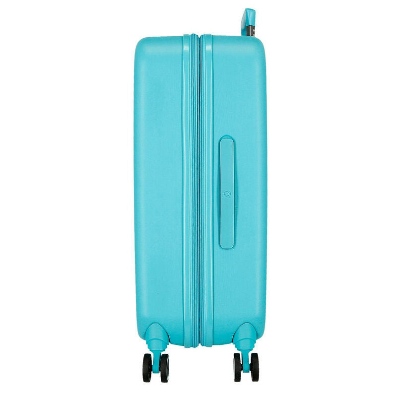 Disney Stitch Du Är Magisk Set 2 ABS Ryggsäck med Hjul Resväskor 55-70cm