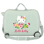 Hello Kitty Floral ABS Ryggsäck med Hjul suitcase 50cm