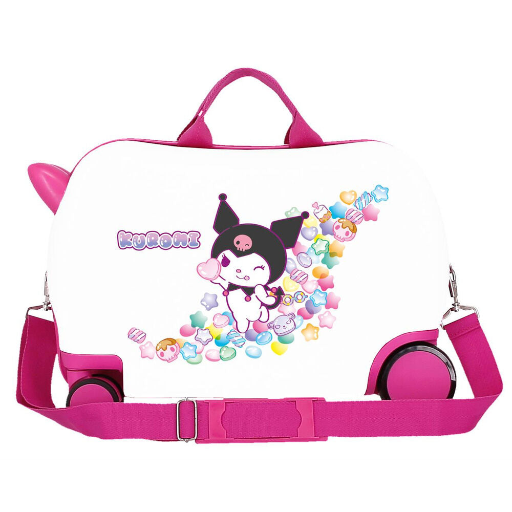Hello Kitty Kuromi Candies ABS Ryggsäck med Hjul suitcase 45cm