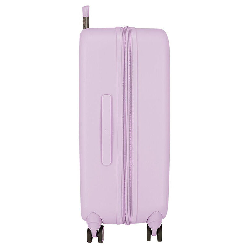 Disney Stitch Du är Magisk Set 2 ABS Ryggsäck med Hjul Resväskor 55-70cm