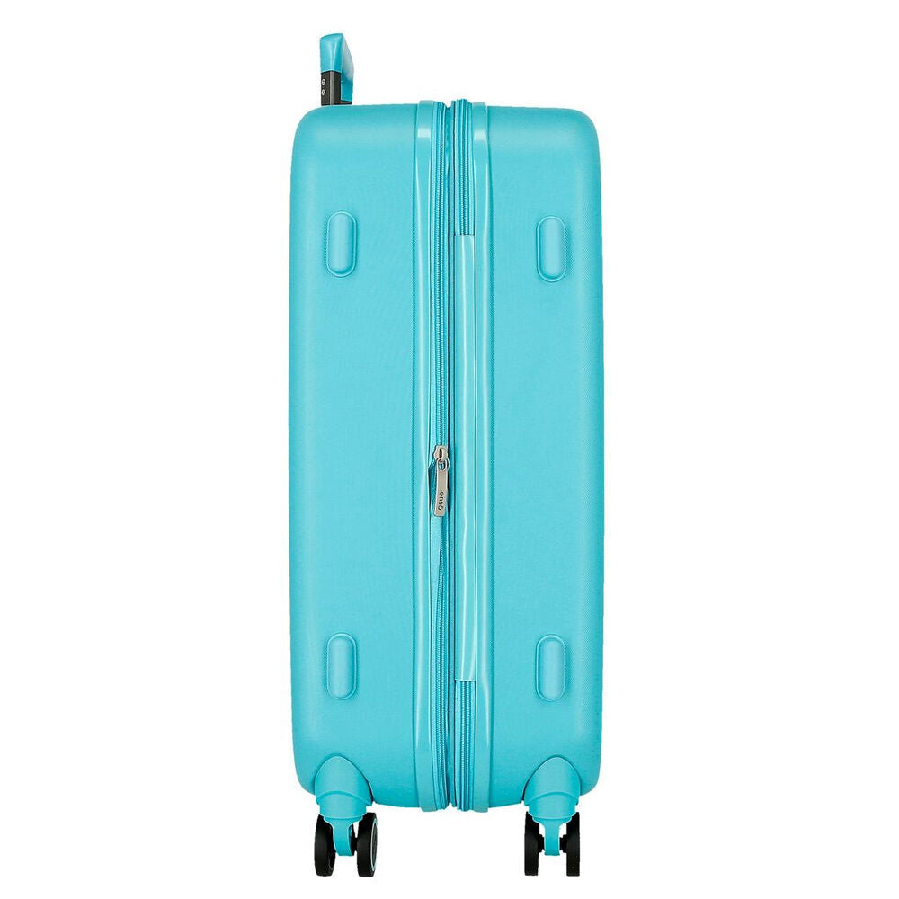 Disney Stitch Lekfullt Set 2 ABS Ryggsäck med Hjul Resväskor 55-70cm