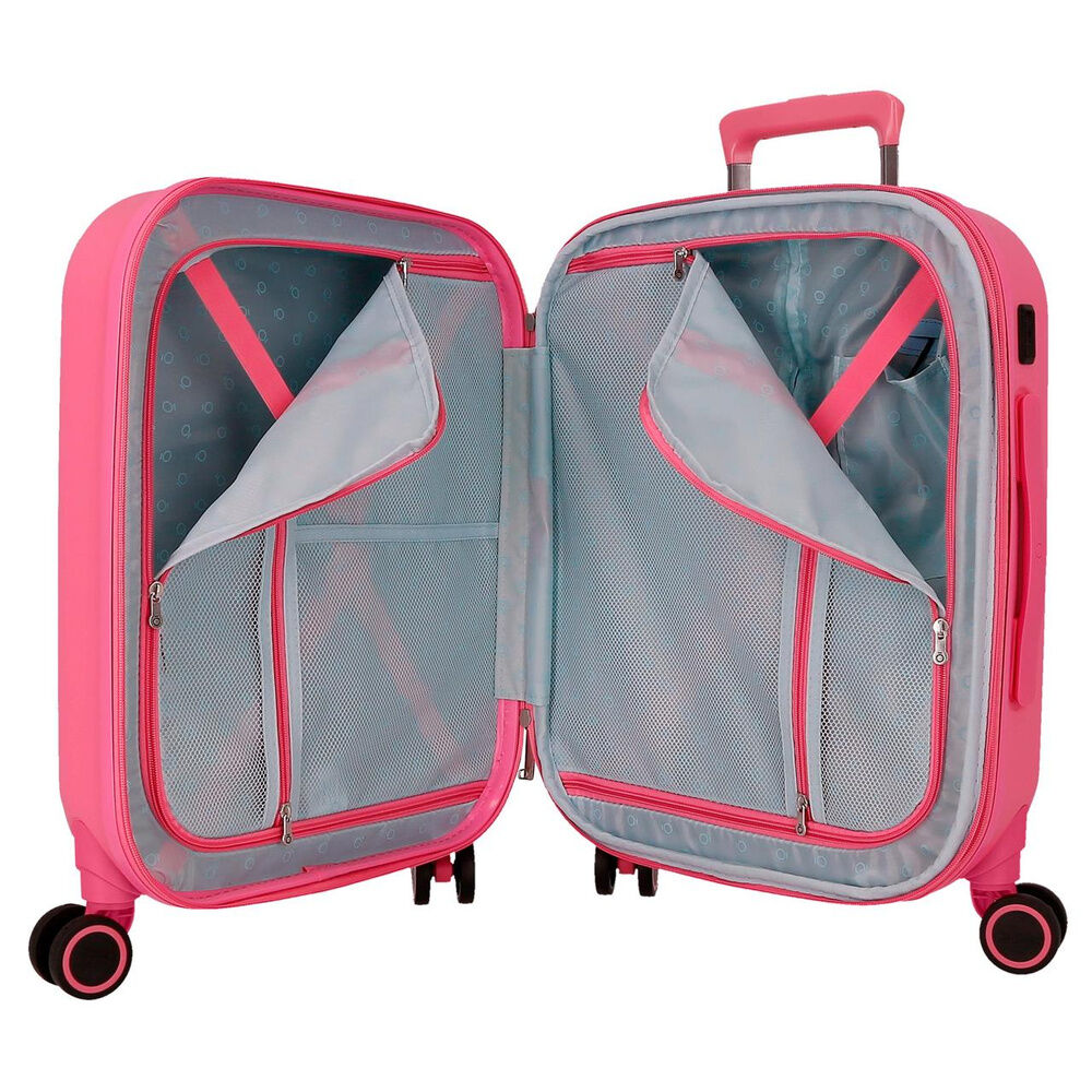 Disney Stitch Playful ABS Ryggsäck med Hjul suitcase 55cm