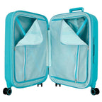 Disney Stitch Lekfullt Set 2 ABS Ryggsäck med Hjul Resväskor 55-70cm