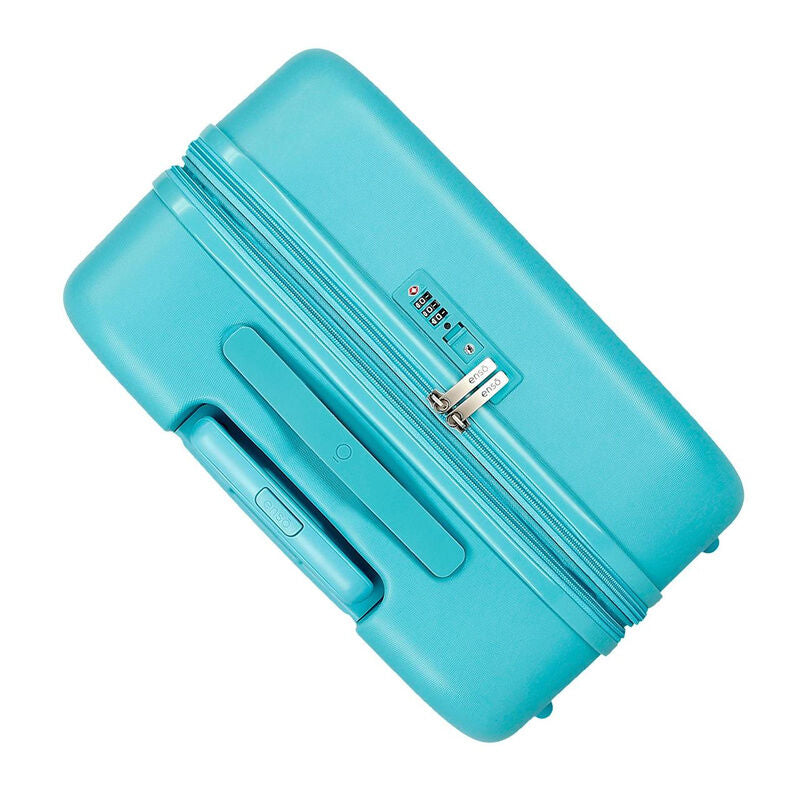 Disney Stitch Du Är Magisk Set 2 ABS Ryggsäck med Hjul Resväskor 55-70cm