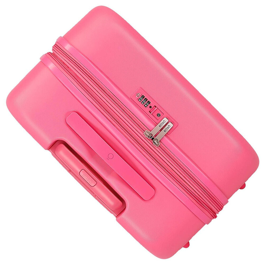 Disney Stitch Playful ABS Ryggsäck med Hjul suitcase 70cm