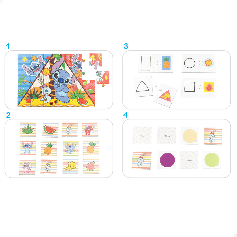 Disney Stitch 10-i-1 Utbildningsspel