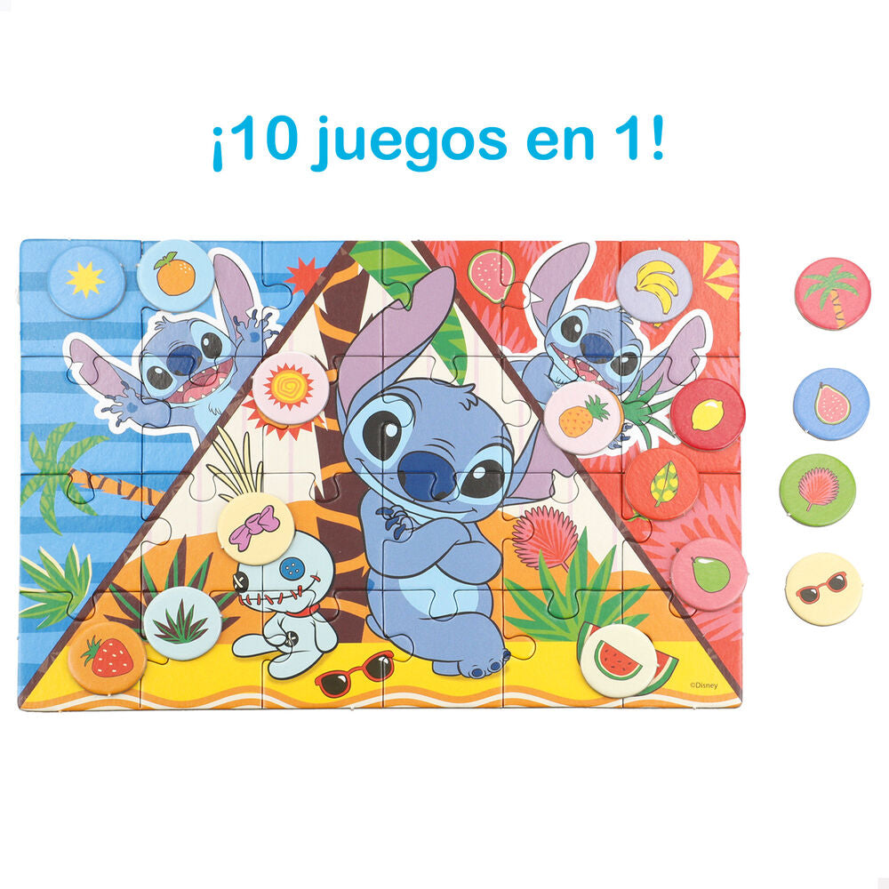 Disney Stitch 10-i-1 Utbildningsspel
