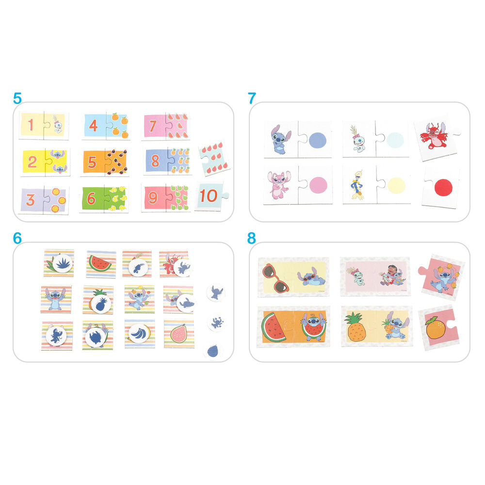Disney Stitch 10-i-1 Utbildningsspel