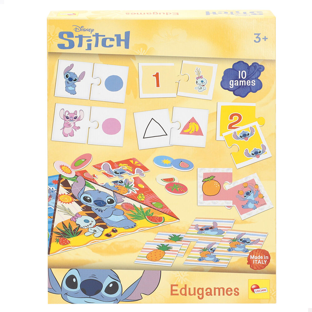 Disney Stitch 10-i-1 Utbildningsspel