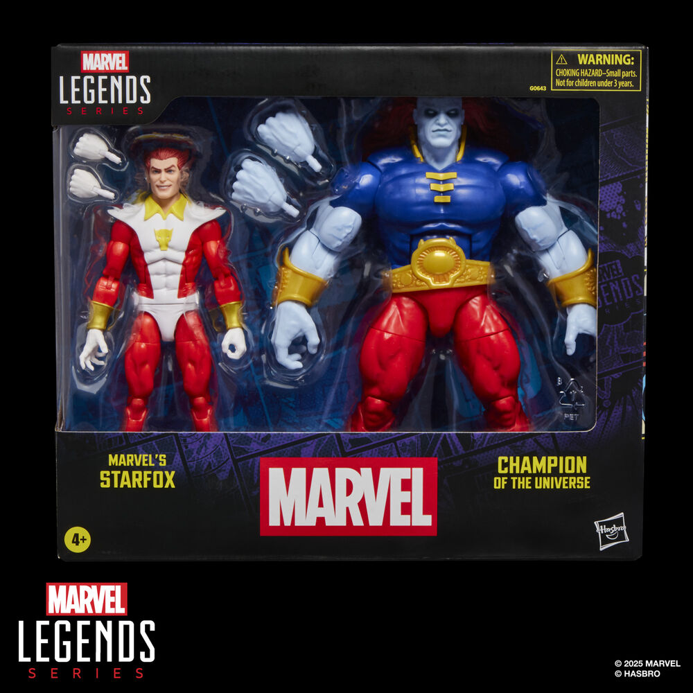 Marvel Legends Series Starfox & Champion of the Universe Figurpaket - 15 cm