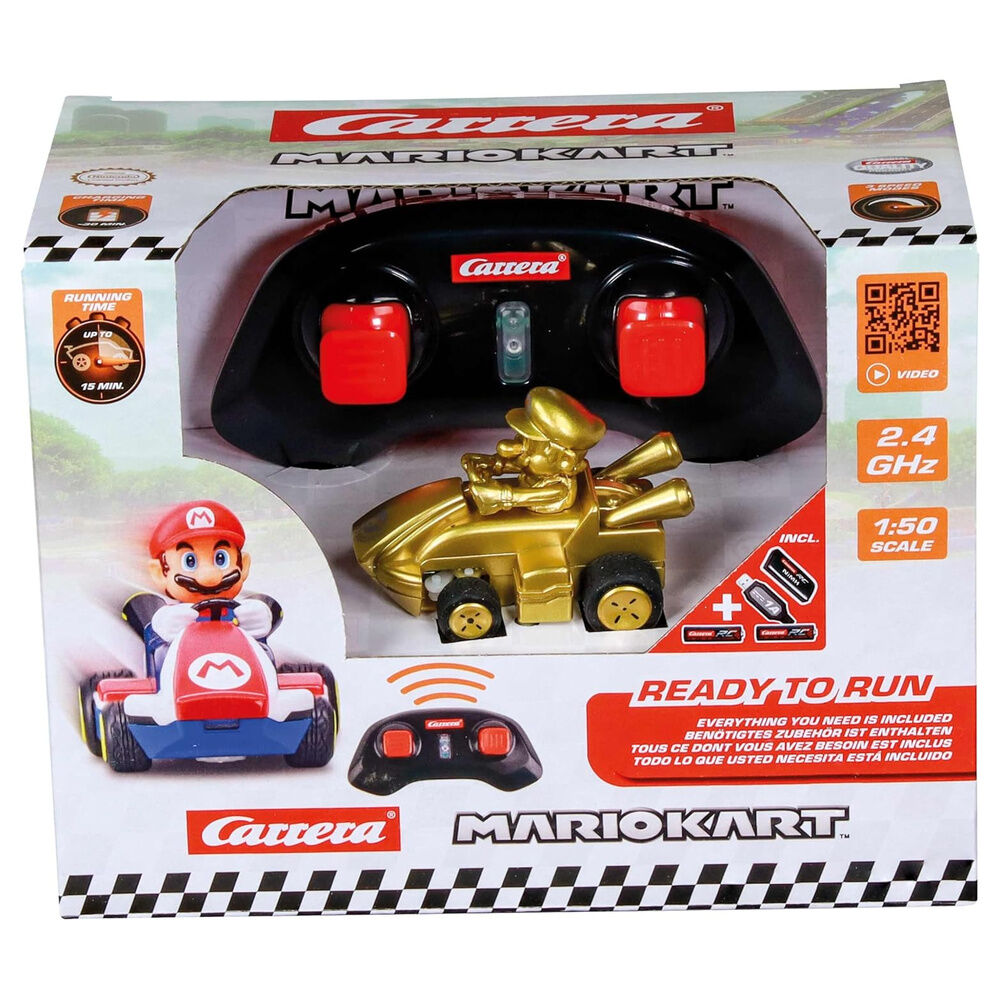 Mario Kart Mario Gold Radiostyrd Bil