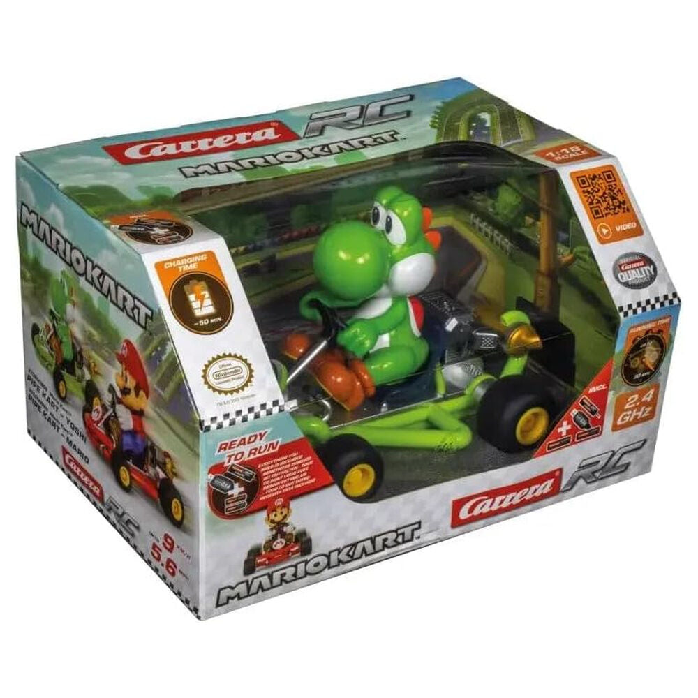 Mario Kart Yoshi Radiostyrd Bil