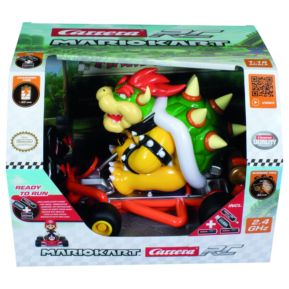 Mario Kart Bowser Radiostyrd Bil