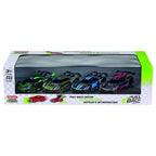 Hypercars Pack - 4 Bilar med Dragback