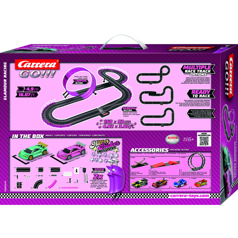 Carrera GO!!! Glamour Racing - Racing Circuit