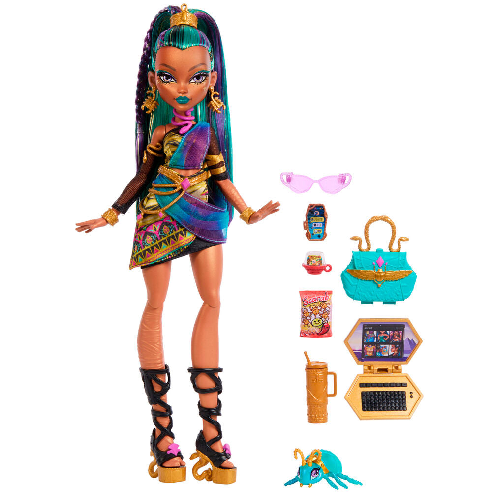 Monster High Nefera Deline docka