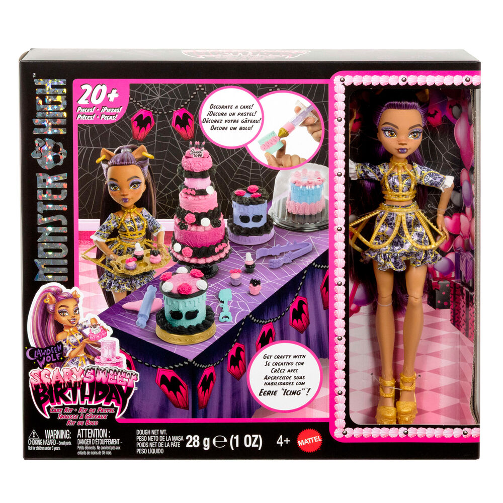 Monster High Födelsedagsdocka Clawdeen Wolf