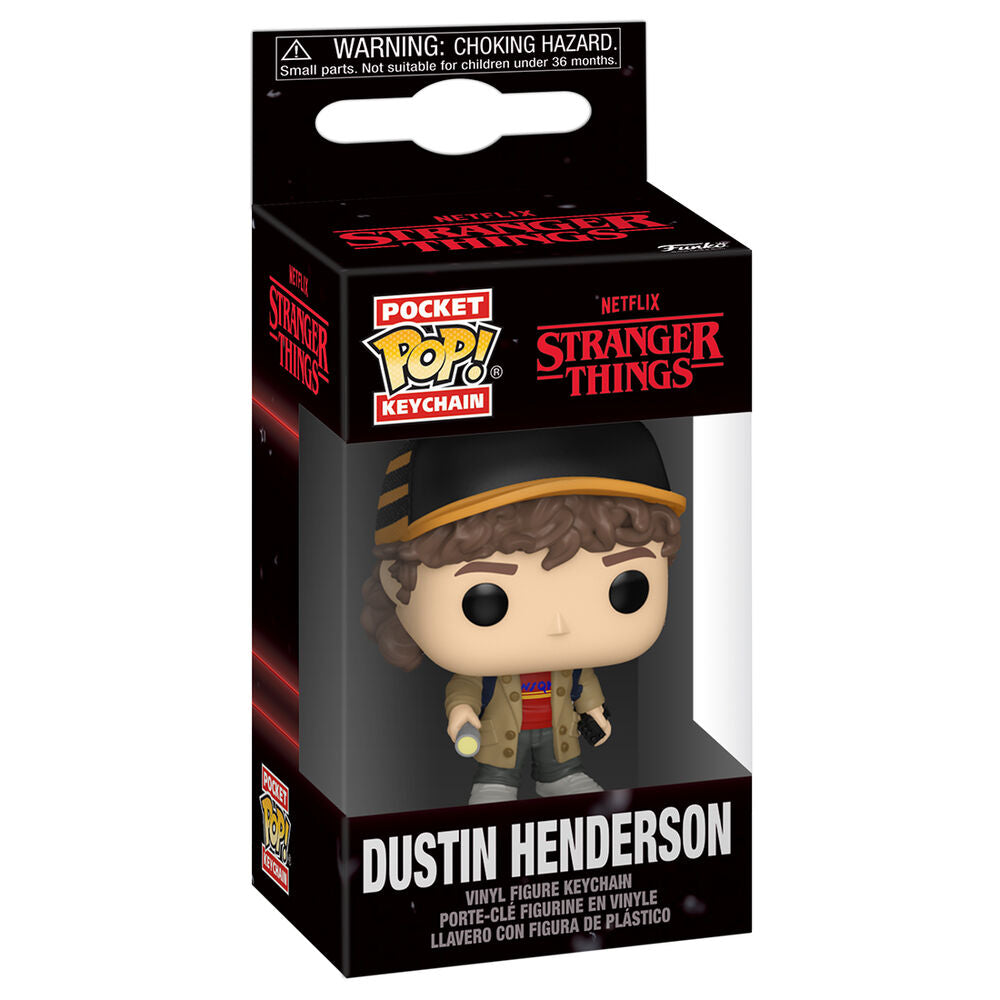 Pocket POP Nyckelring Stranger Things 5 Dustin Henderson