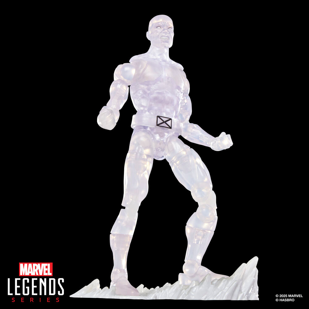 Marvel Legends Series Secret Wars Iceman Figur 15cm - Detaljerad och Rörlig Actionfigur