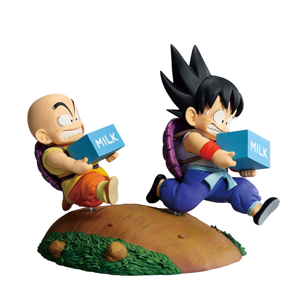 Dragon Ball Fantastisk Äventyr 2 Son Goku & Krillin Ichibansho Figur 12cm