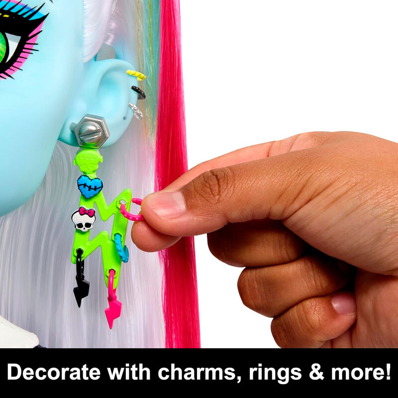 Monster High Frankie Styling Head Docka - Frisyrverktyg för Kreativitet