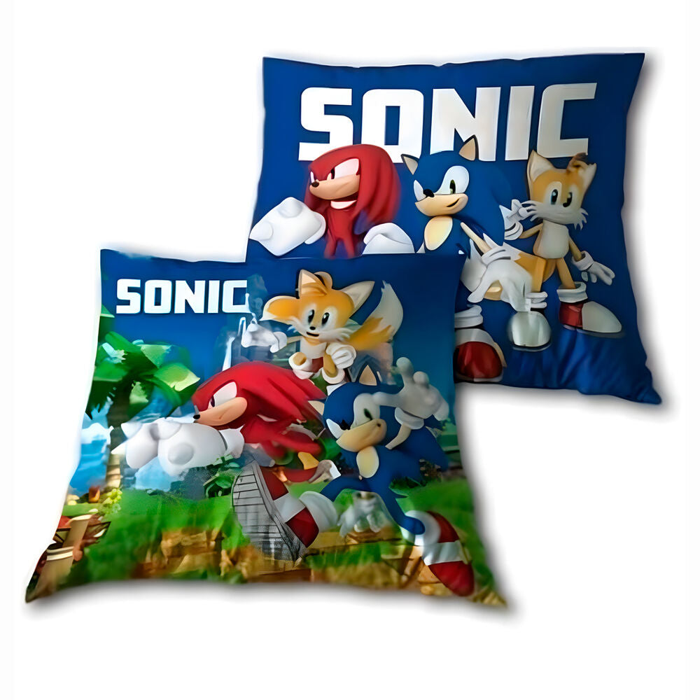 Sonic The Hedgehog Kudde 35x35cm