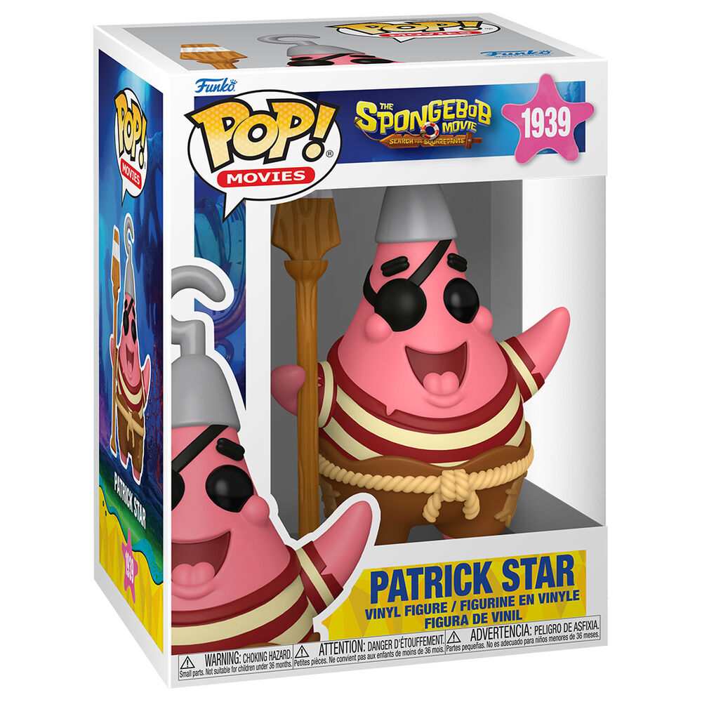 Funko POP Figur Svampbob Fyrkant Patrick Star