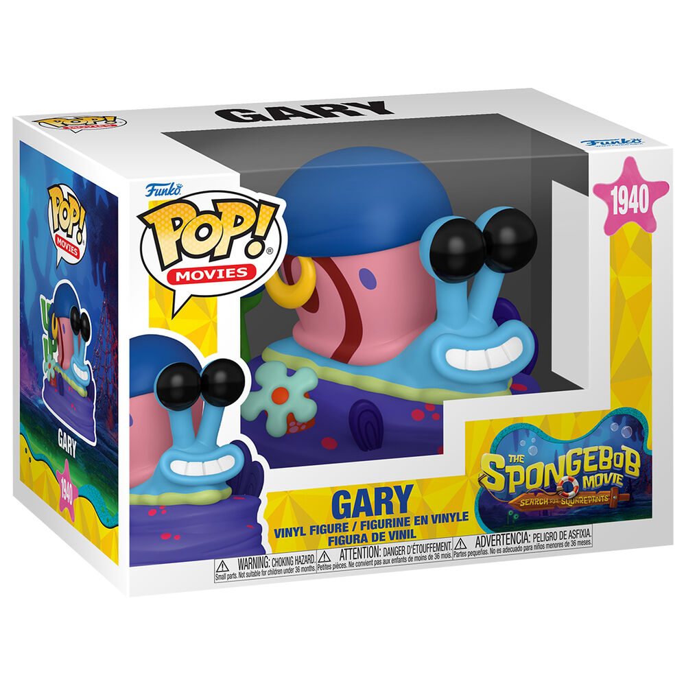 POP Figur Svampbob Sqrp Pants Gary – Rolig Samlarfigur