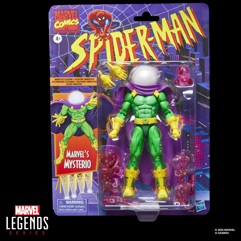 Marvel Comics Spider-Man Mysterio Figur 15 cm