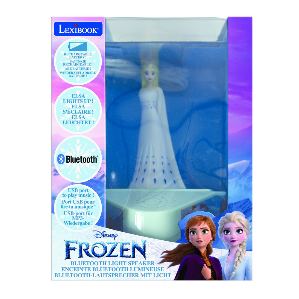 Disney Frozen Elsa Bluetooth Högtalare Ljusfigur