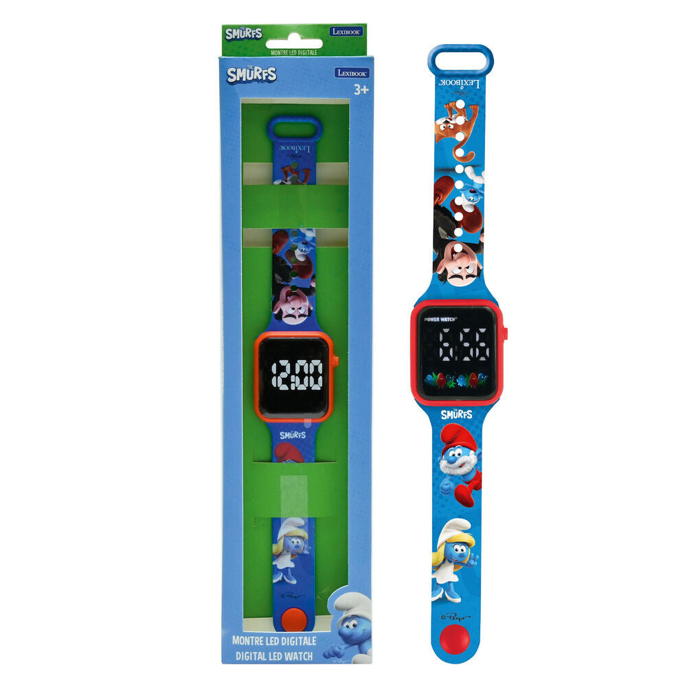 Smurfs Digital LED-klocka
