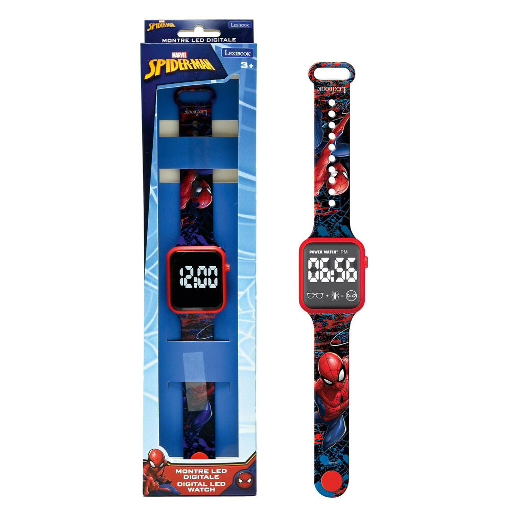 Marvel Spiderman Digital LED-klocka