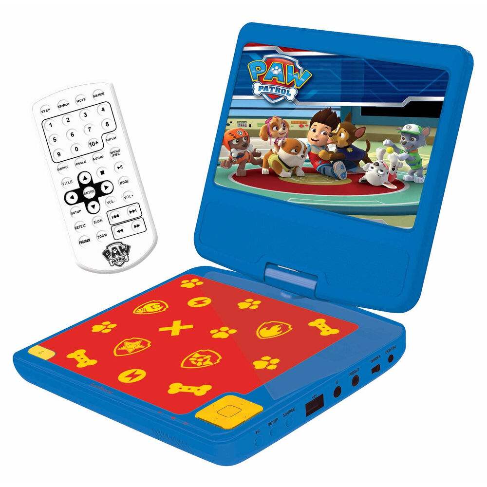 Paw Patrol Bärbar DVD-spelare