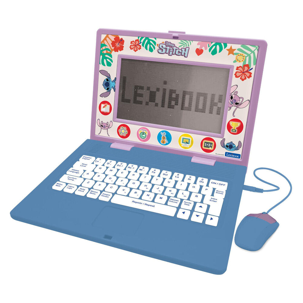 Disney Stitch Bilingual Educational Laptop