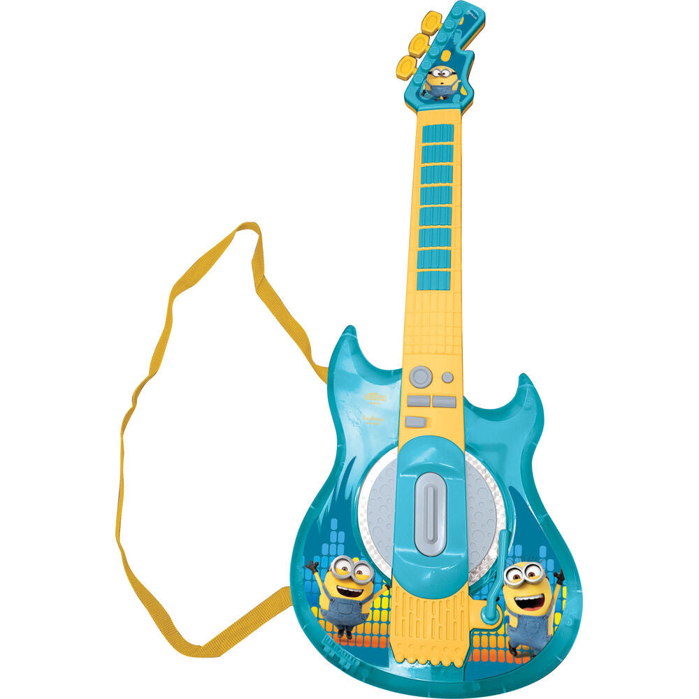 Minions Elektrisk Gitarr med Mikrofon