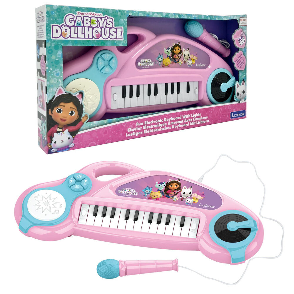 Gabbys Dollhouse Elektroniska Piano
