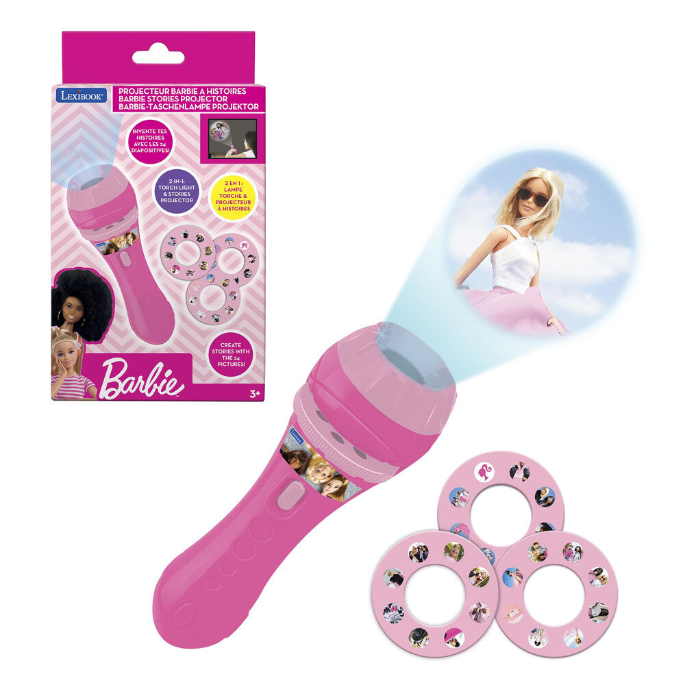 Barbie Projektor Ficklampa