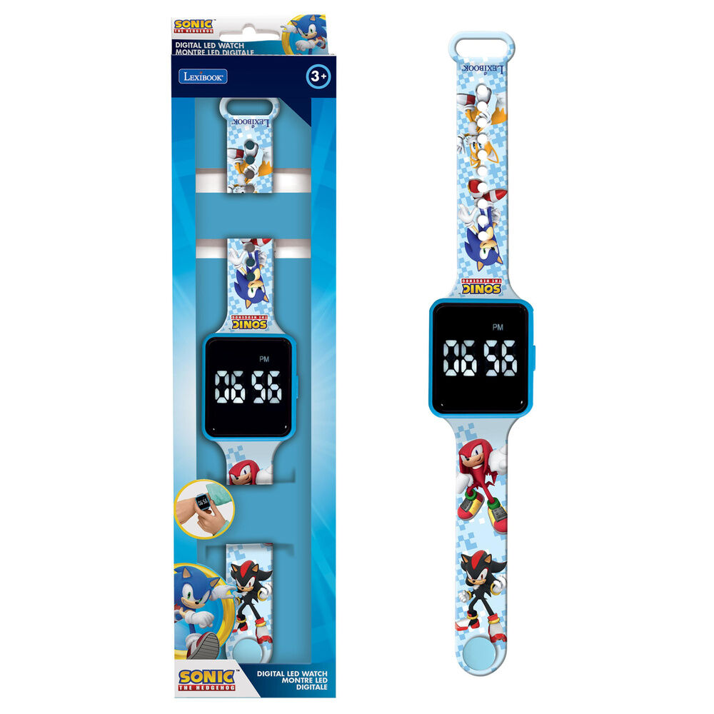 Sonic The Hedgehog Digital LED Watch