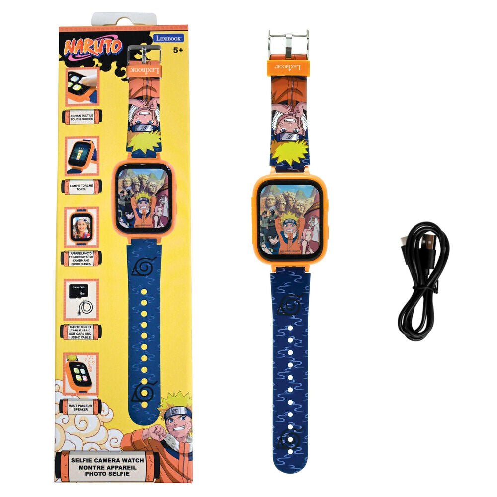 Naruto Shippuden Digitalt Armbandsur med Kamera