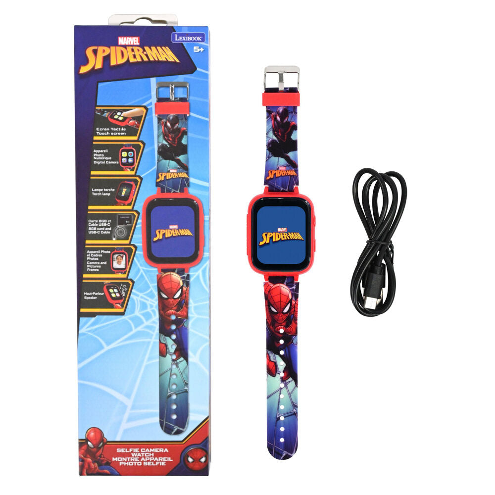 Marvel Spiderman Digitalt Armbandsur med kamera