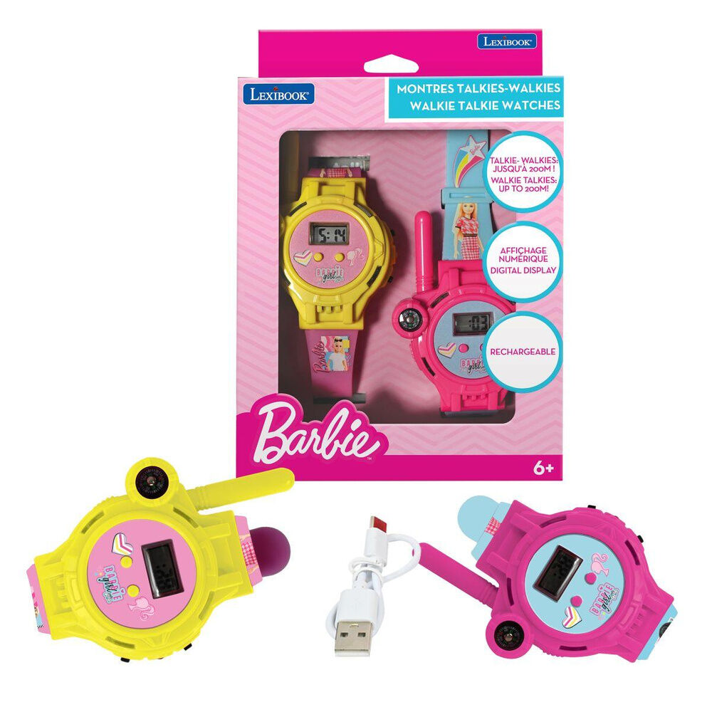 Barbie Digitalt Armbandsur Walkie Talkies - Kommunicera med Stil