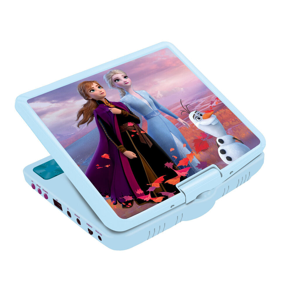 Disney Frozen Bärbar DVD-spelare med Svängbar Skärm