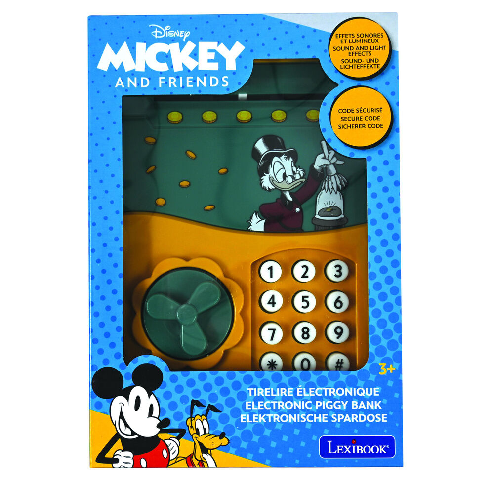 Disney Mickey och Vänner Elektronisk Sparbössa med Ljus och Ljud