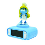 The Smurfs Smurfette 3D Nattlampa Väckarklocka