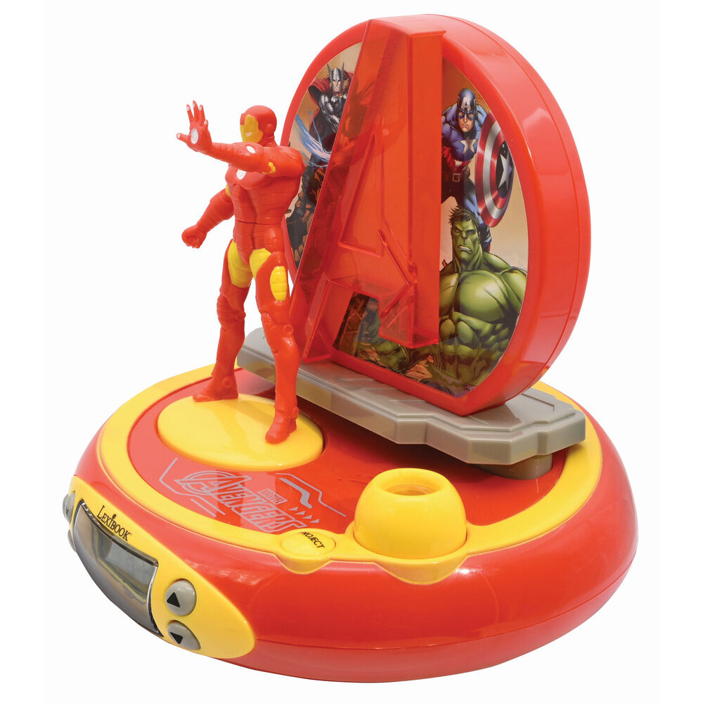 Marvel Avengers Iron Man 3D Projektor Väckarklocka