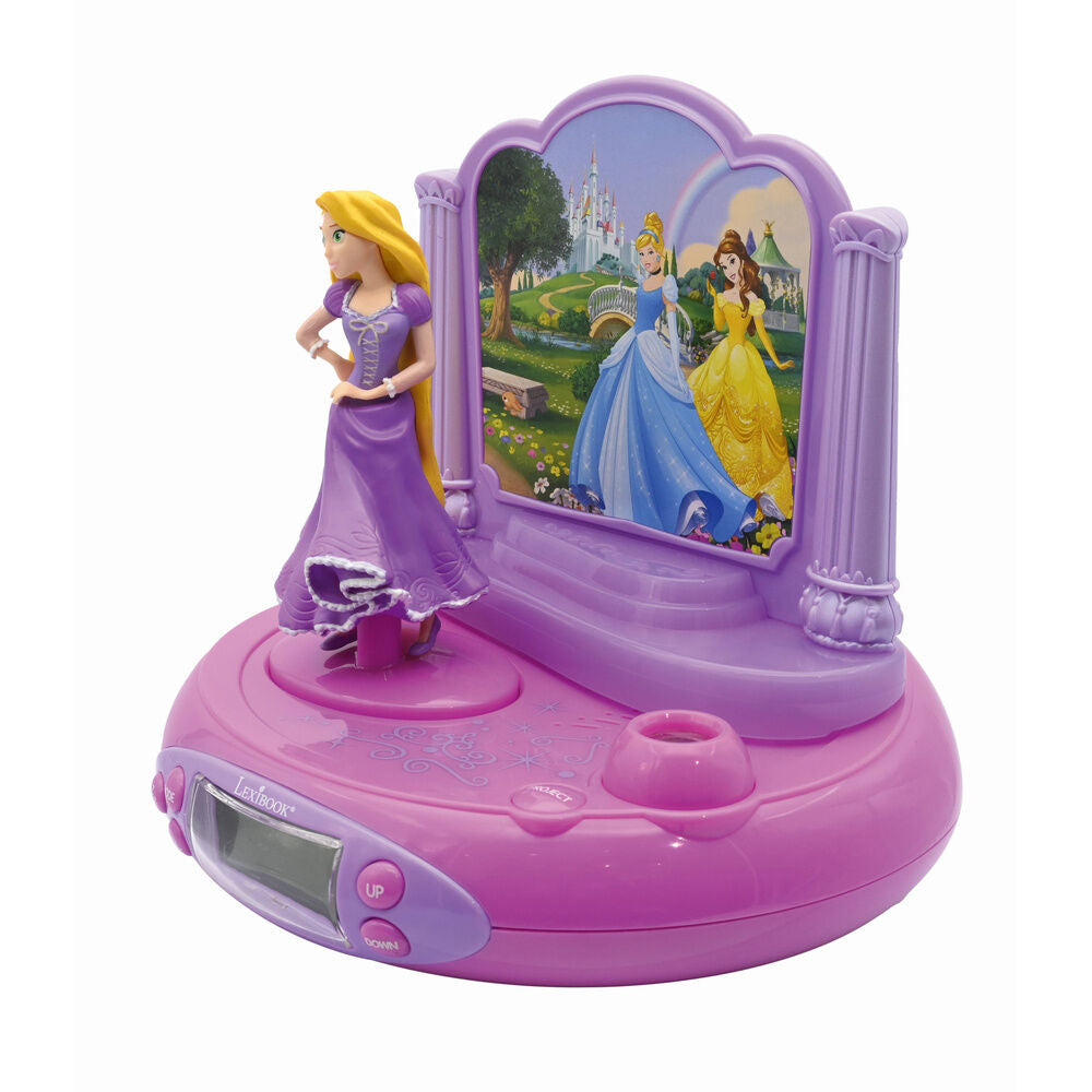 Disney Princess Rapunzel 3D Projektor Väckarklocka