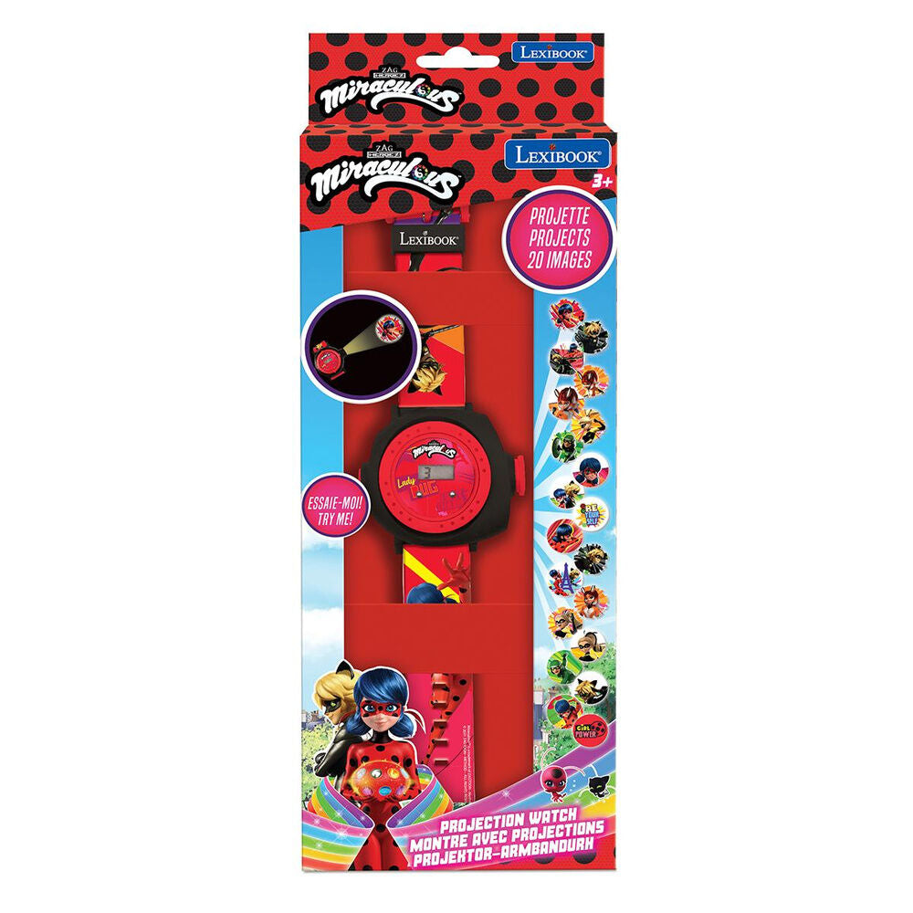 Miraculous Ladybug Digitalt Armbandsur med Projektioner